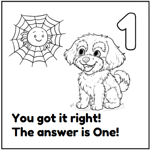 "Let's Count To Ten" Coloring Book