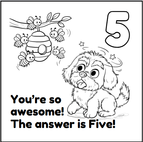 "Let's Count To Ten" Coloring Book