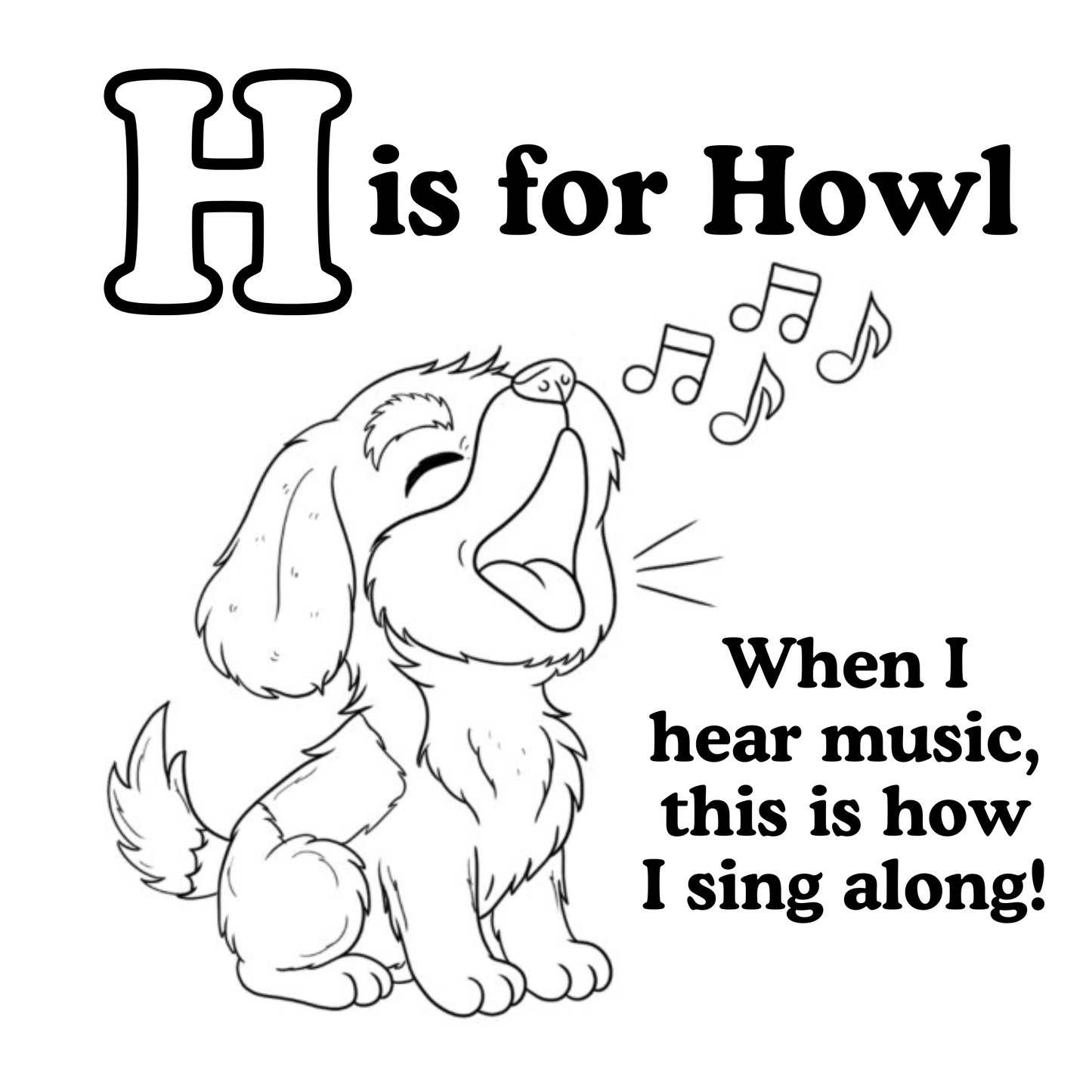 "ABCs To Make You Smile" Coloring Book