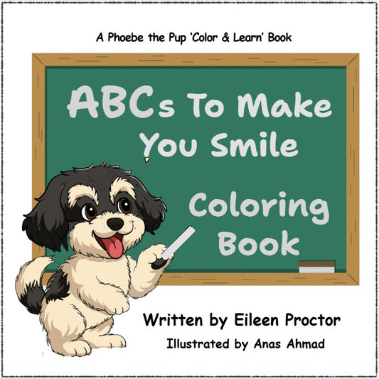 "ABCs To Make You Smile" Coloring Book - COMING OCT 2025
