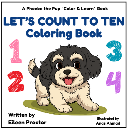 "Let's Count To Ten" Coloring Book