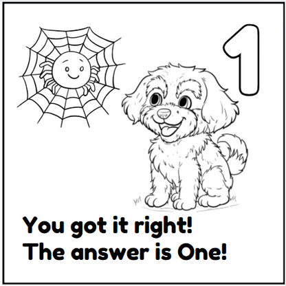 "Let's Count To Ten" Coloring Book