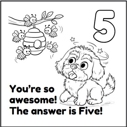 "Let's Count To Ten" Coloring Book