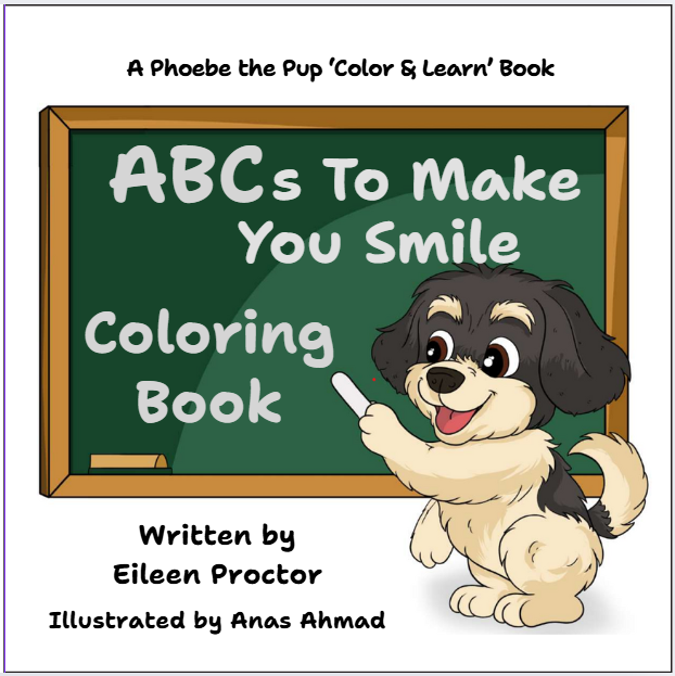 "ABCs To Make You Smile" Coloring Book