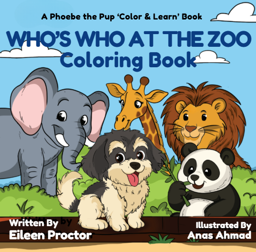 "Who's Who At The Zoo" Coloring Book - NOW AVAILABLE