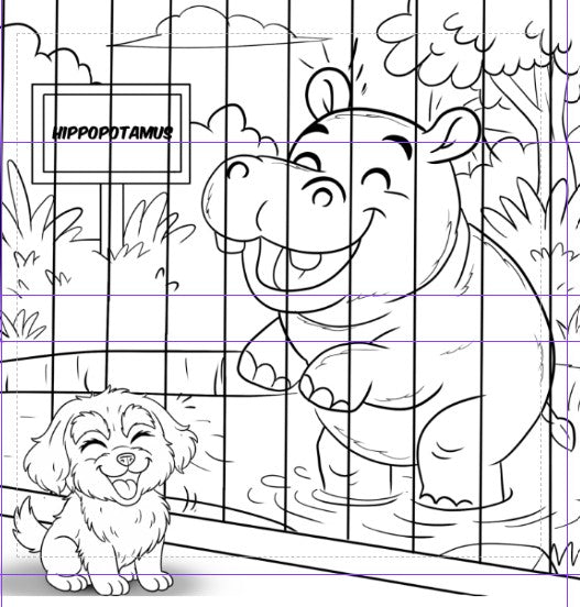 "Who's Who At The Zoo" Coloring Book - NOW AVAILABLE