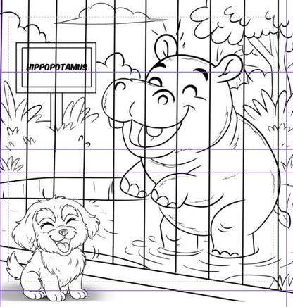 "Who's Who At The Zoo" Coloring Book - NOW AVAILABLE