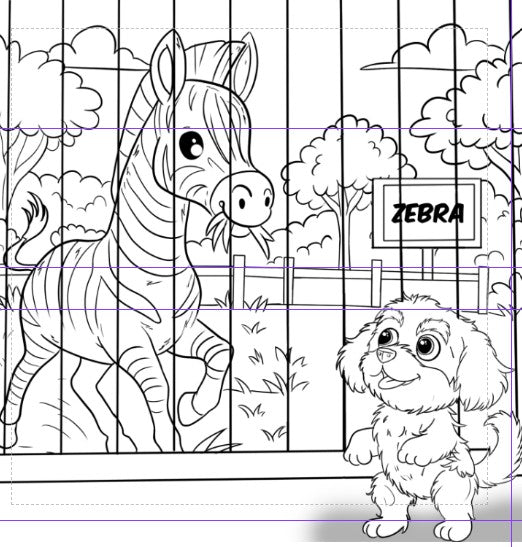 "Who's Who At The Zoo" Coloring Book - NOW AVAILABLE